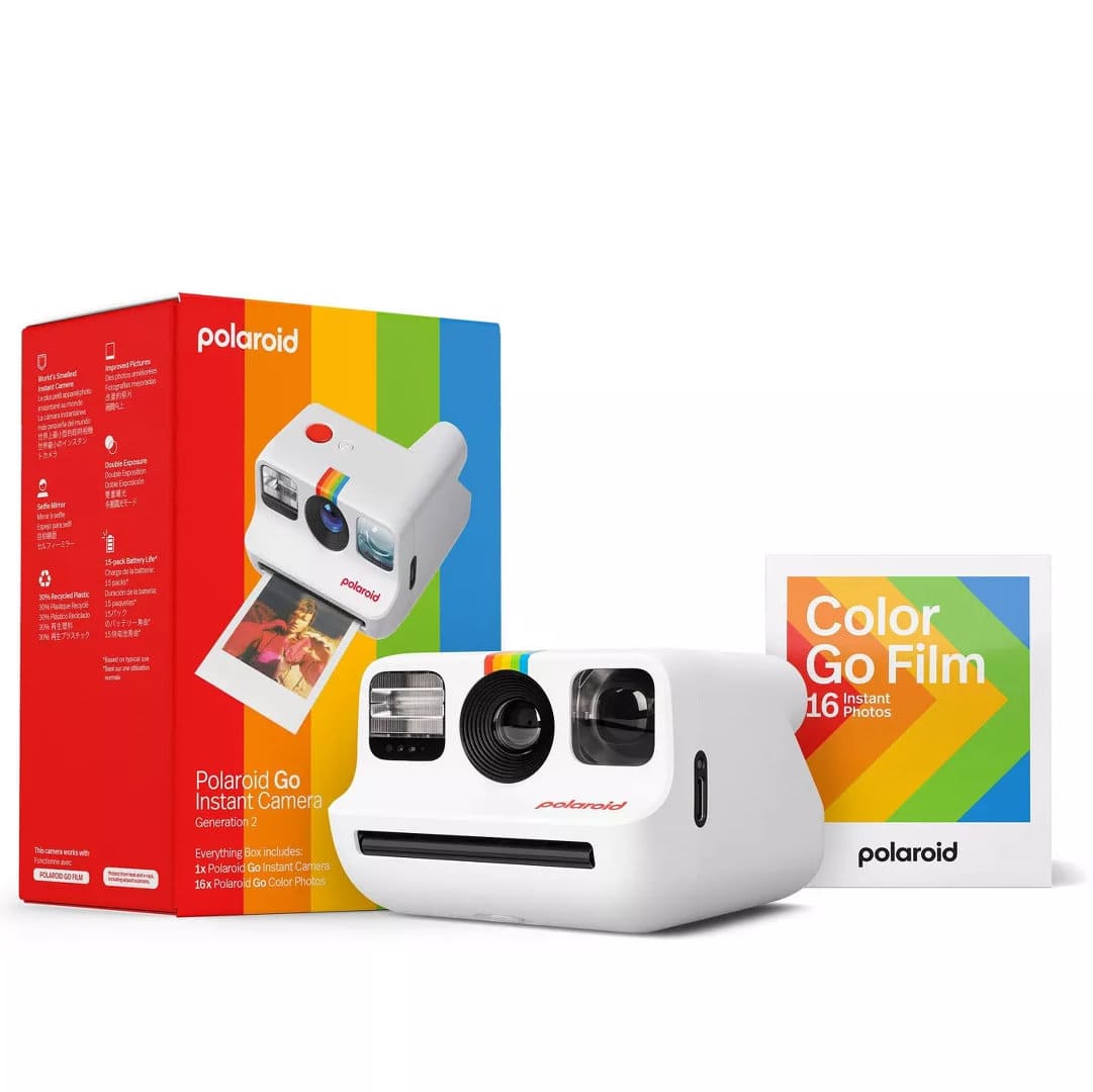 Фотоаппарат моментальной печати Polaroid Go Everything Box Bundle (2-е поколение), белый